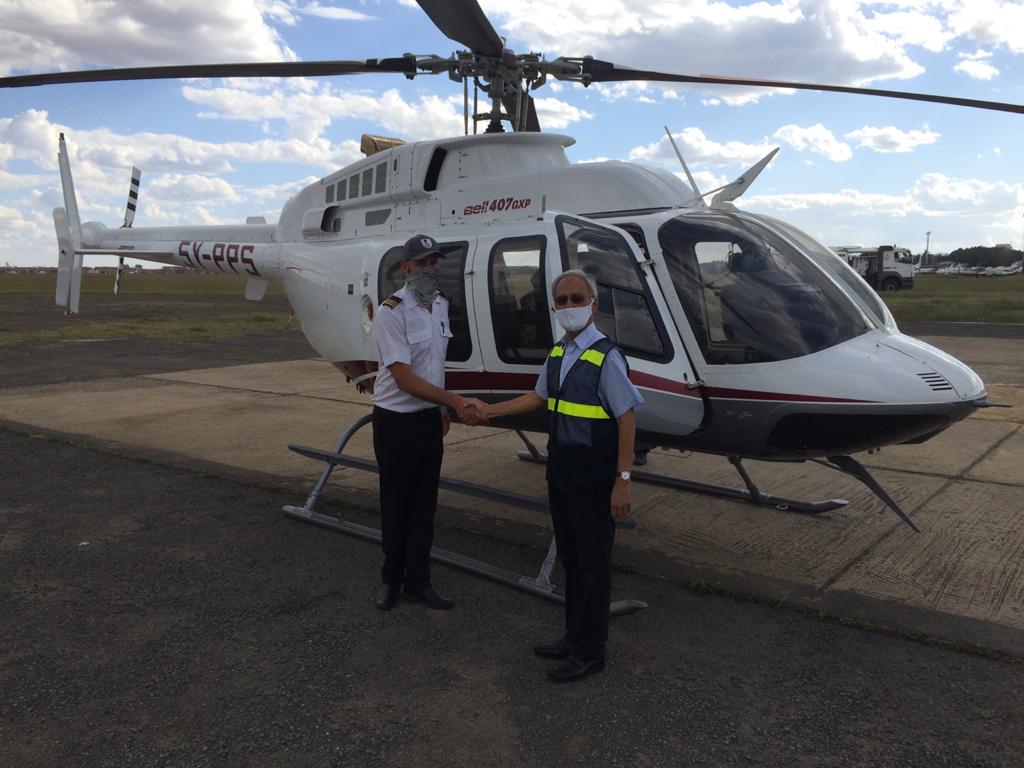 Bell 407 Delivered into South Africa