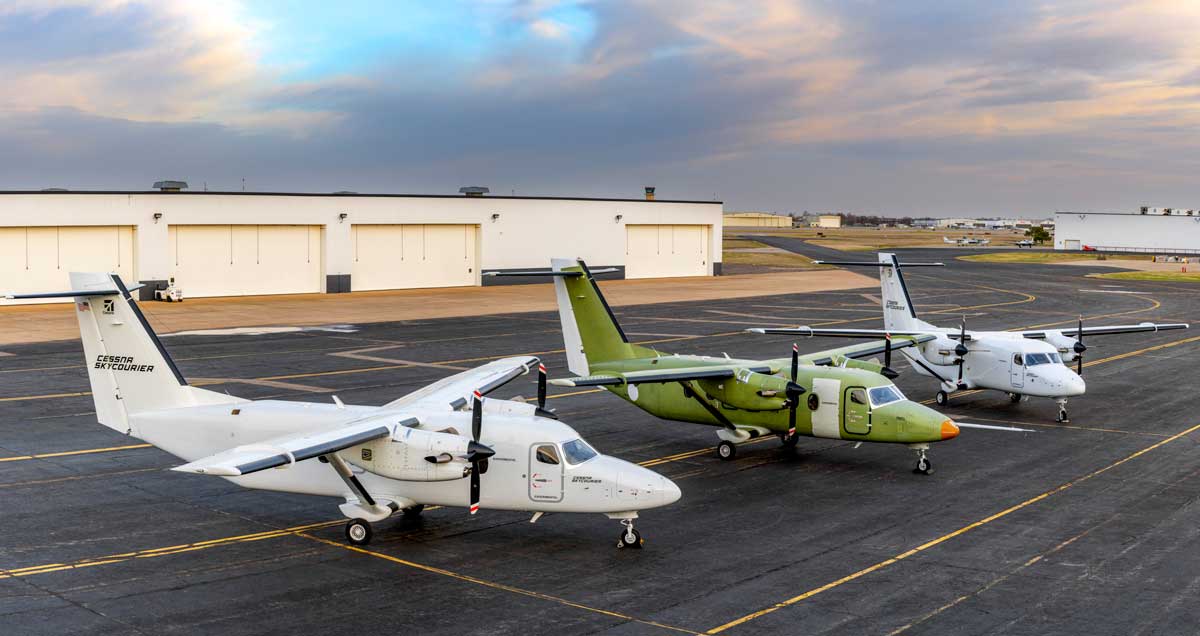 Momentum builds for Cessna SkyCourier program as certification flight test begins
